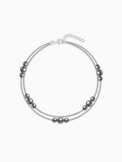 Silver Hailee Pearl Bracelet