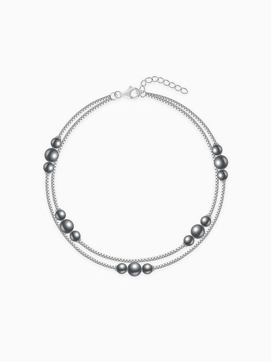 Silver Hailee Pearl Bracelet