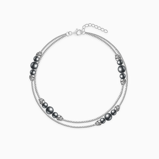 Silver Angelina Pearl Bracelet