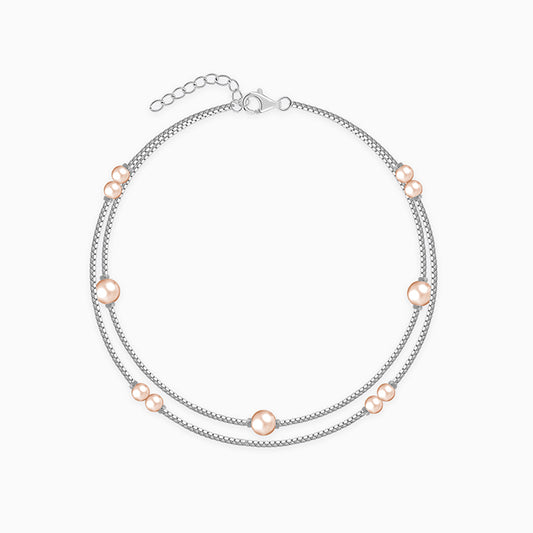 Silver Anne Pearl Bracelet