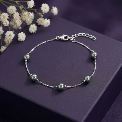 Silver Emma Bracelet