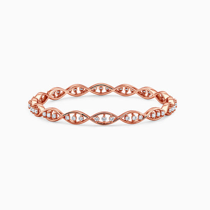 Rose Gold Riverwyn Bangle (Size 2.4)