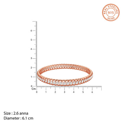 Rose Gold Ikshvaku Bangle (Size 2.6)