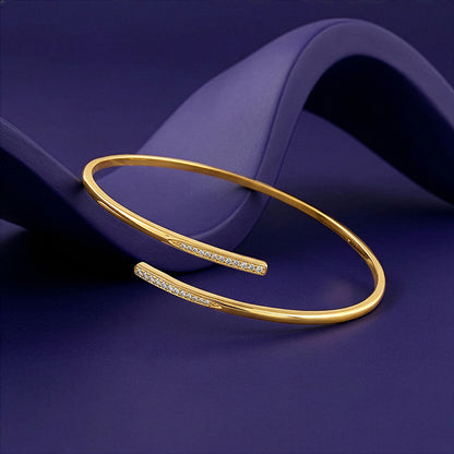 Golden Dreamlike Cuff Bracelet