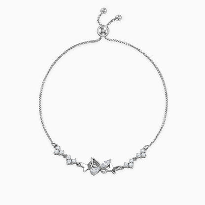 Silver Flutter Pulse Bracelet