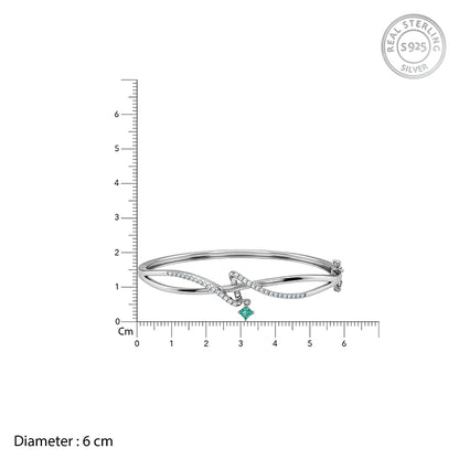 Silver Epione Bangle Bracelet