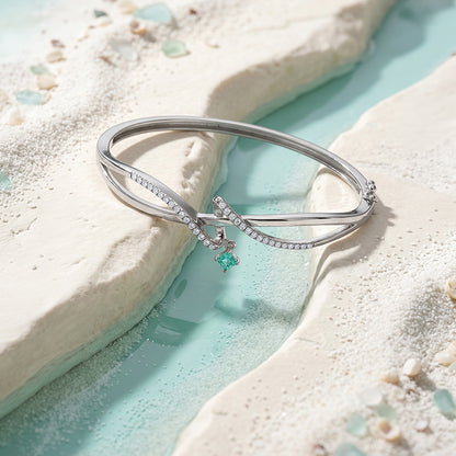 Silver Epione Bangle Bracelet