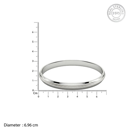 Silver Tejvik Kada For Him (Size 6.96)