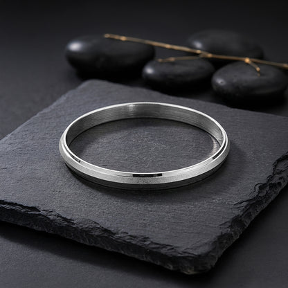 Silver Tejvik Kada For Him (Size 6.96)