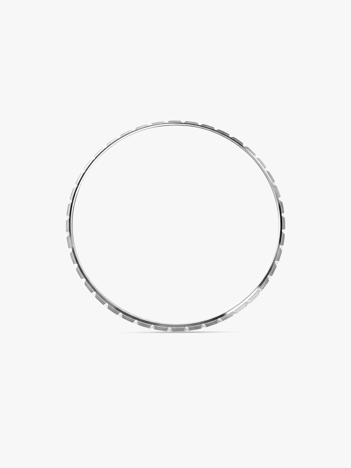 Silver Hardeep Kada For Him (Size 2.8)
