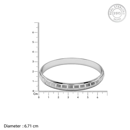 Silver Kavan Kada For Him (Size 6.71)