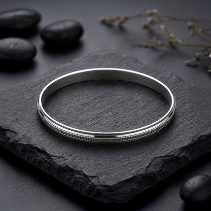 Silver Naresh Kada For Him (Size 7)
