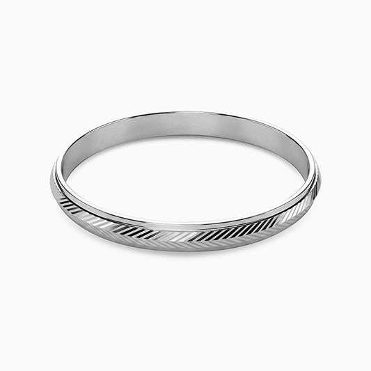 Silver Yash Kada For Him