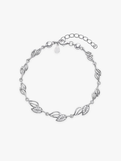 Silver Winter Vine Bracelet
