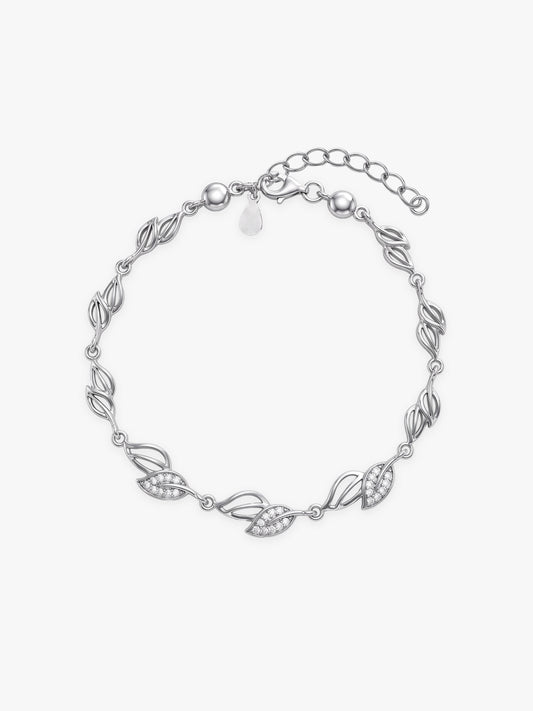 Silver Winter Vine Bracelet