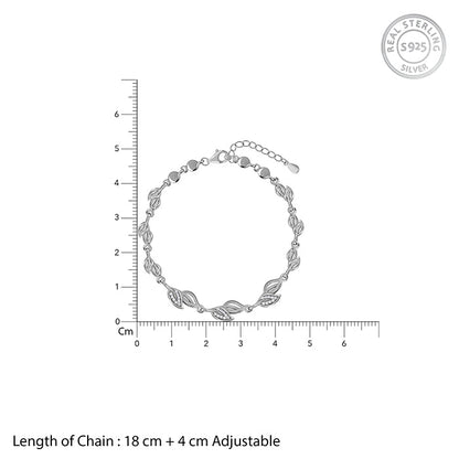 Silver Winter Vine Bracelet