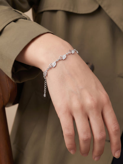 Silver Winter Vine Bracelet