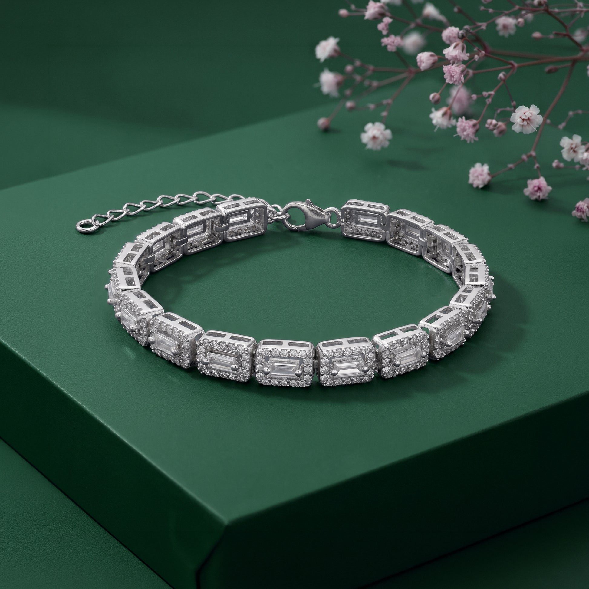 Silver Elysian Bracelet