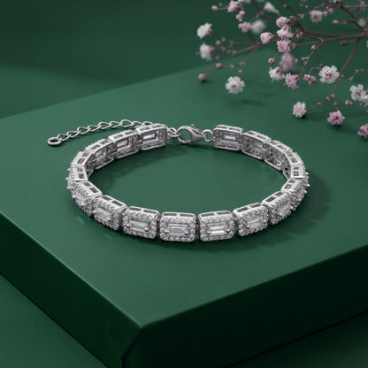 Silver Elysian Bracelet