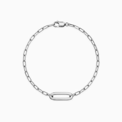 Silver Torus Bracelet For Him