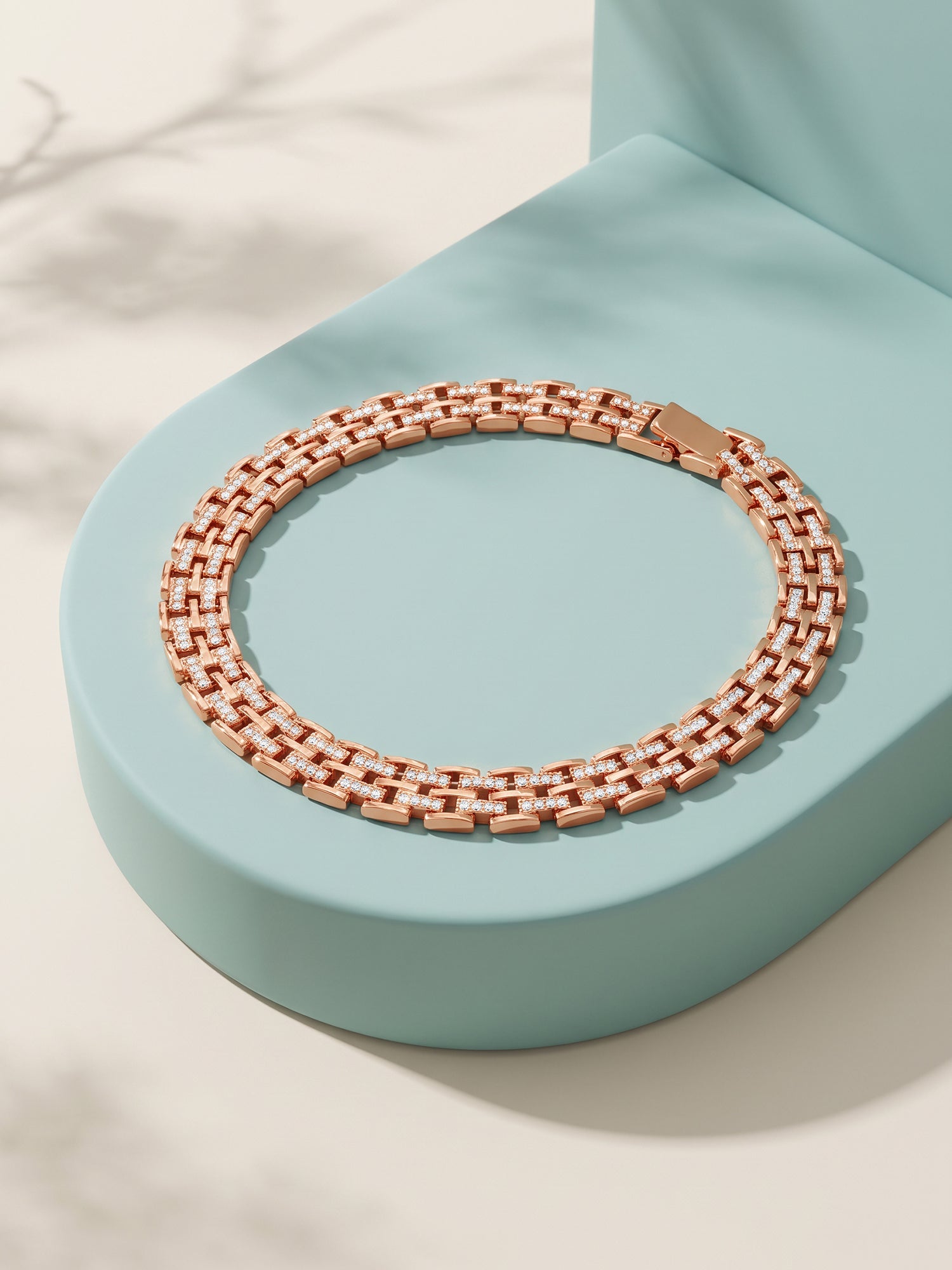 Rose Gold Estela Bracelet For Him