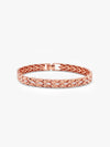 Rose Gold Imperial Grid Bracelet For Him
