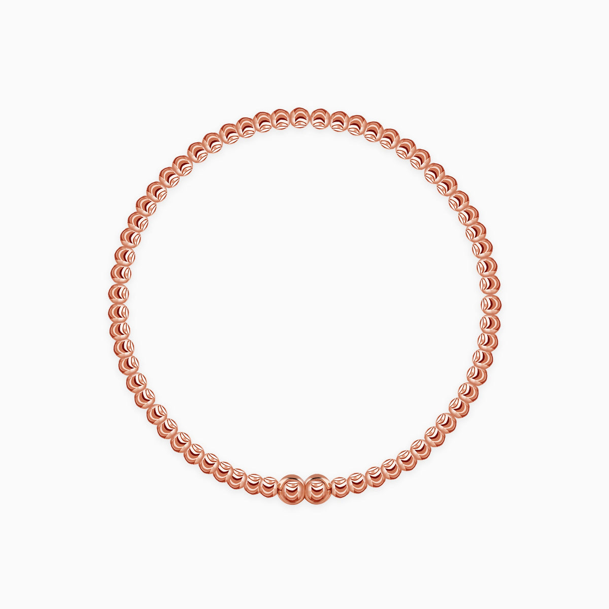 Rose Gold Madonna Bracelet