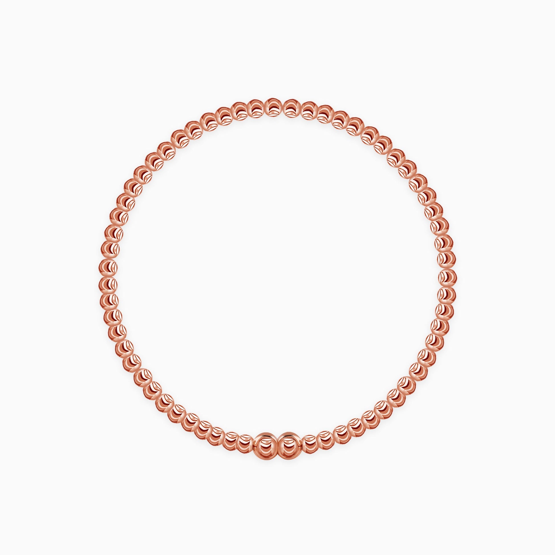 Rose Gold Madonna Bracelet