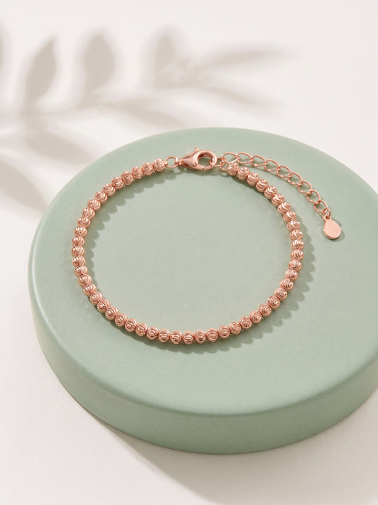 Rose Gold Madonna Bracelet