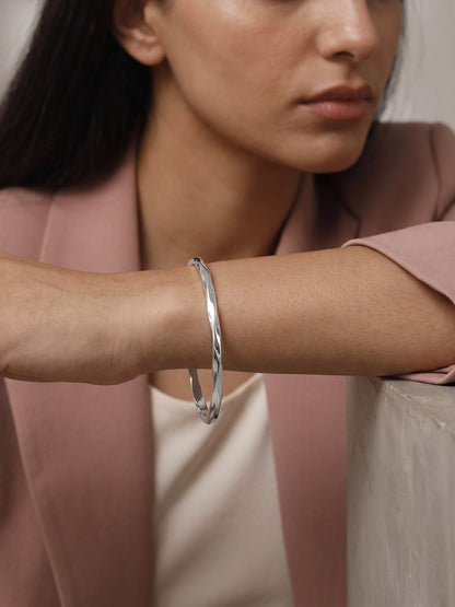 Silver Bellina Bangle