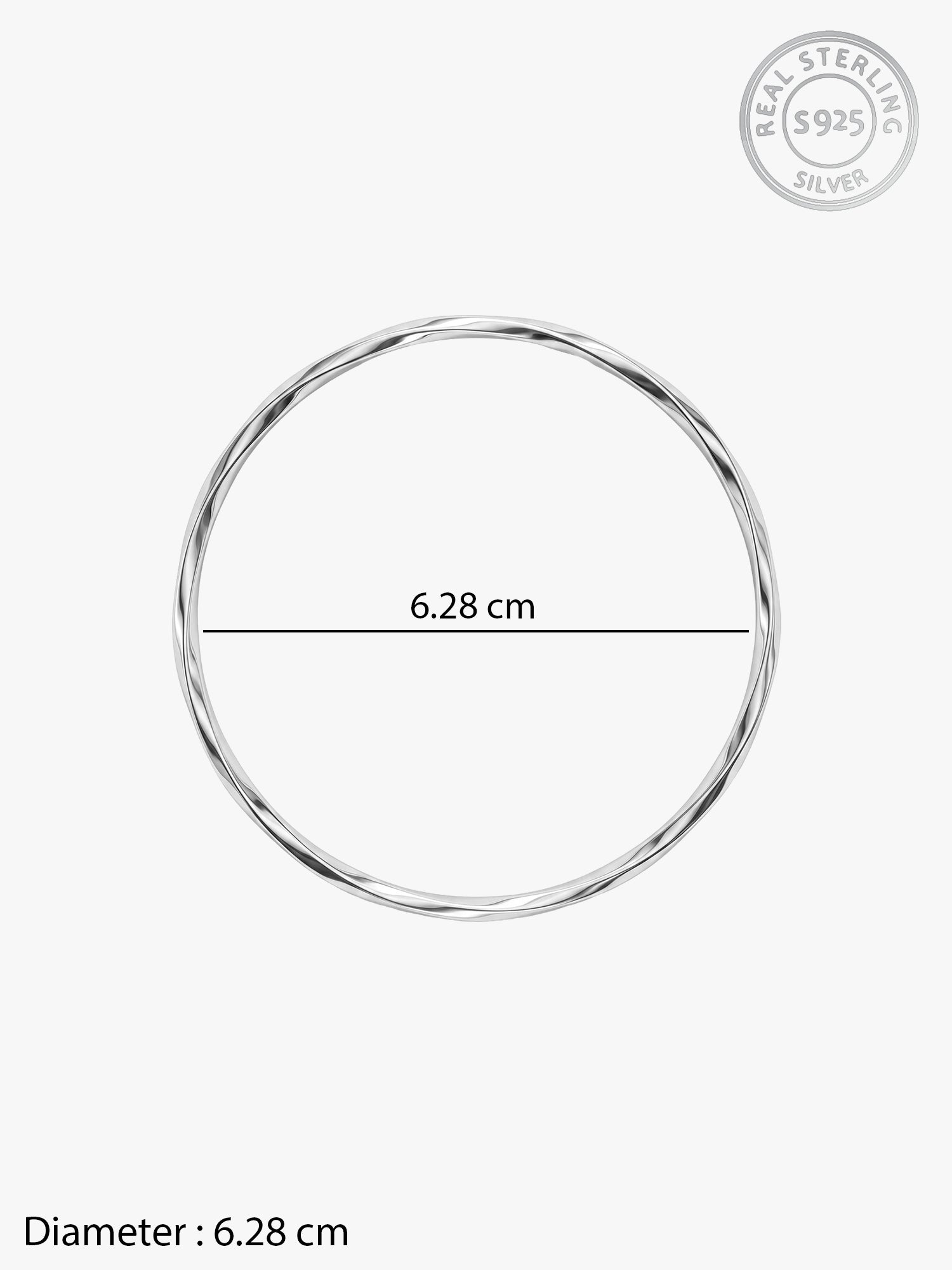 Silver Bellina Bangle