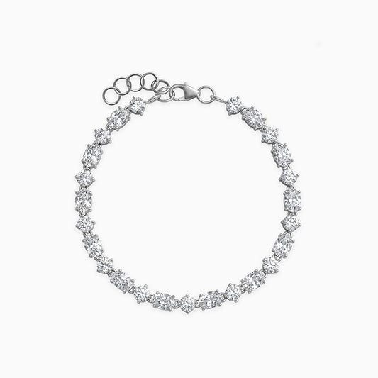 Silver Svetozara Tennis Bracelet