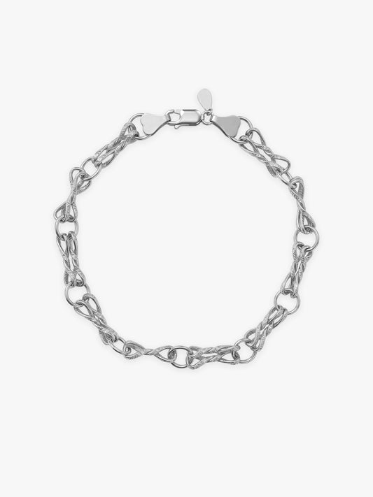 Silver Cato Bracelet For Him