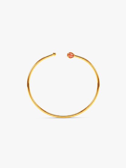 Golden Matchstick Cuff Bracelet (Size 2.6)