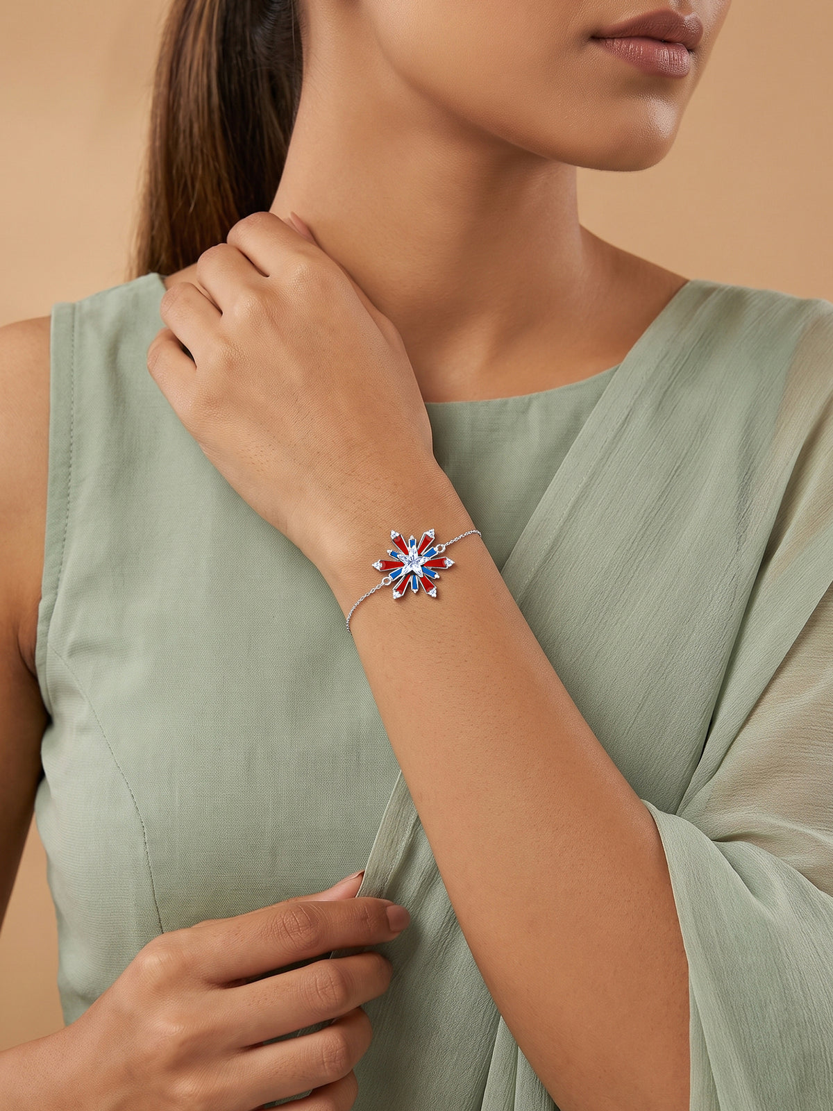 Silver Atishbazi Bracelet