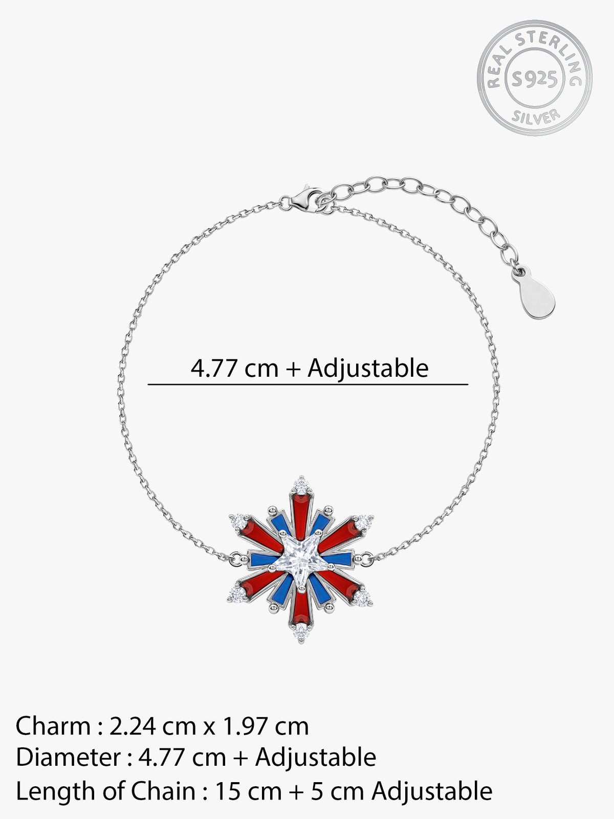 Silver Atishbazi Bracelet