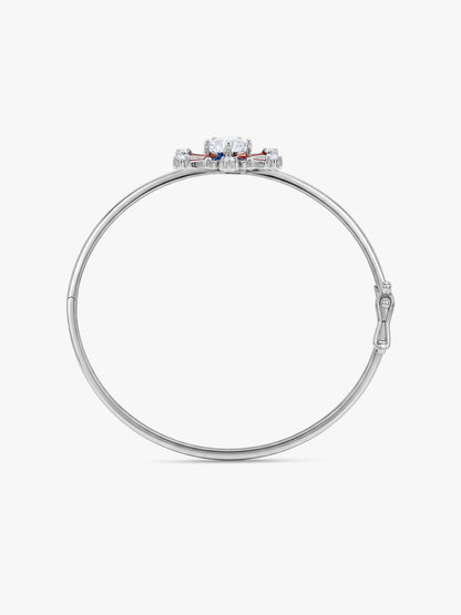 Silver Atishbazi Bangle Bracelet (Size 2.6)