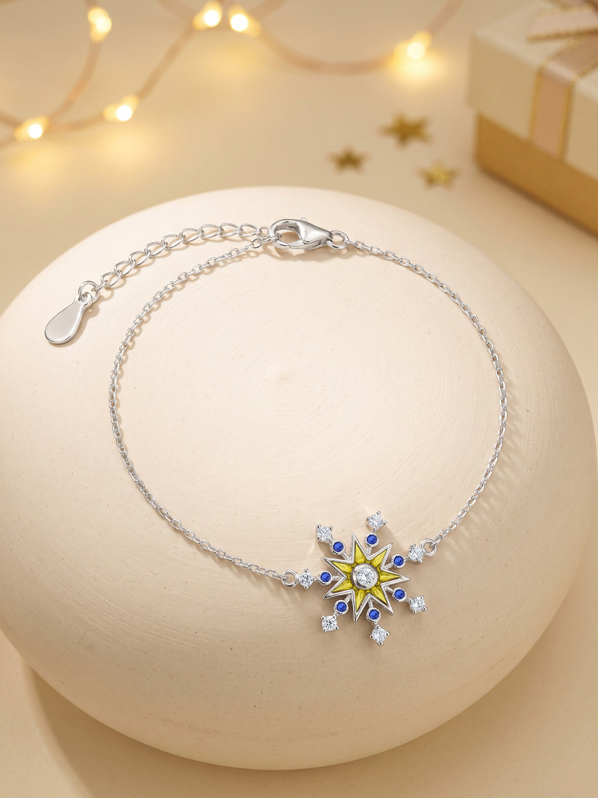 Silver Utsav Sparkle Bracelet