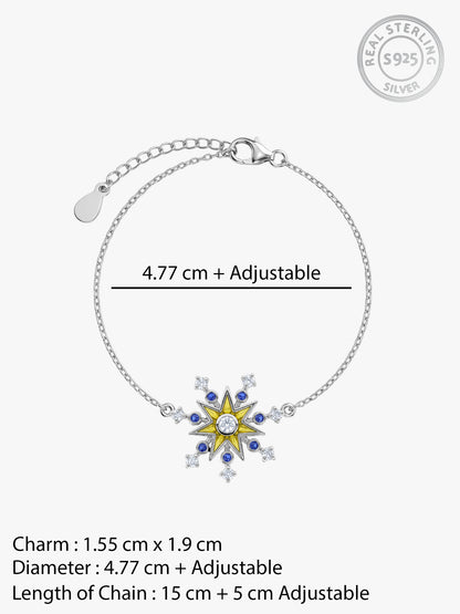 Silver Utsav Sparkle Bracelet