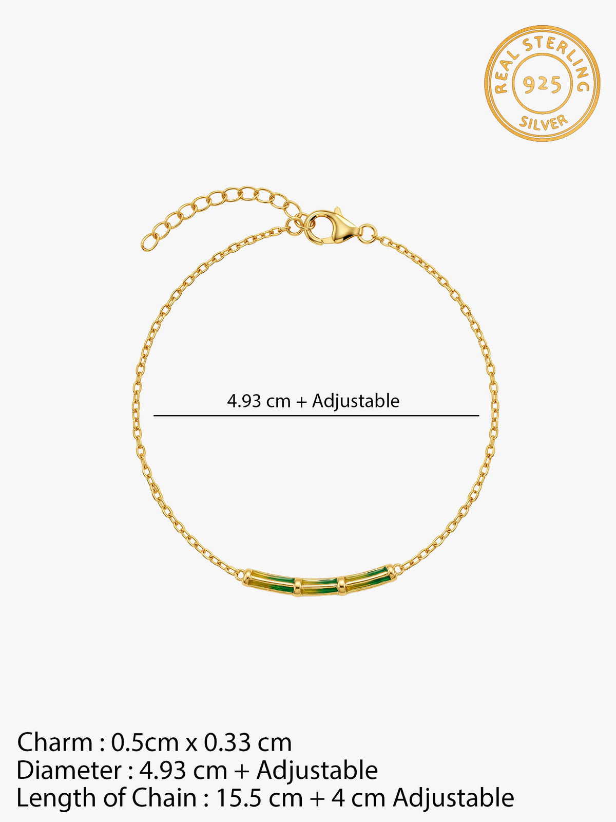 Golden Dhamakedaar Bracelet