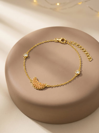 Golden Gujiya Bracelet