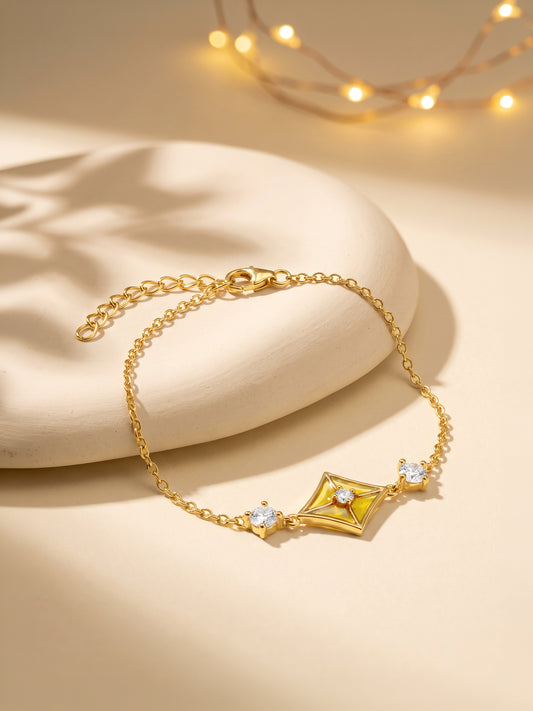 Golden Sunehri Shaam Bracelet