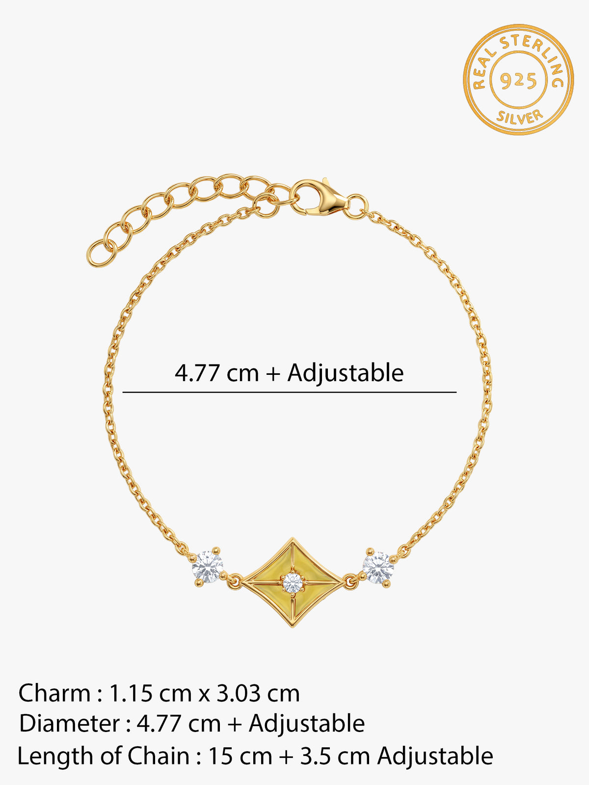 Golden Sunehri Shaam Bracelet