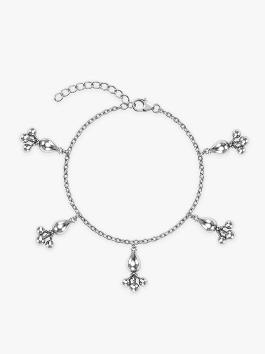 Oxidised Banjara Soul Silver Bracelet
