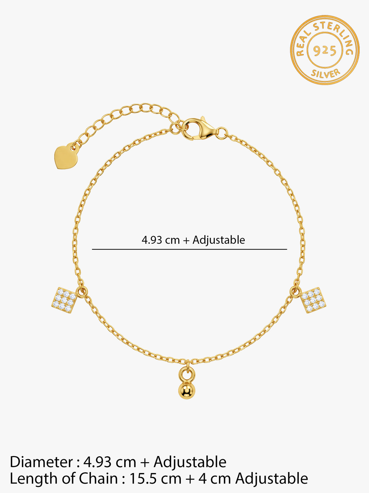 Golden Mariluna Bracelet