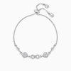 Silver Infinity Zircon Bracelet