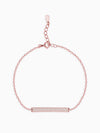 Rose Gold Minimal Grace Bracelet