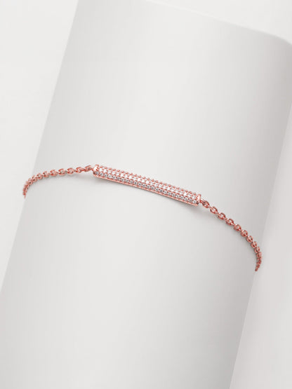 Rose Gold Minimal Grace Bracelet