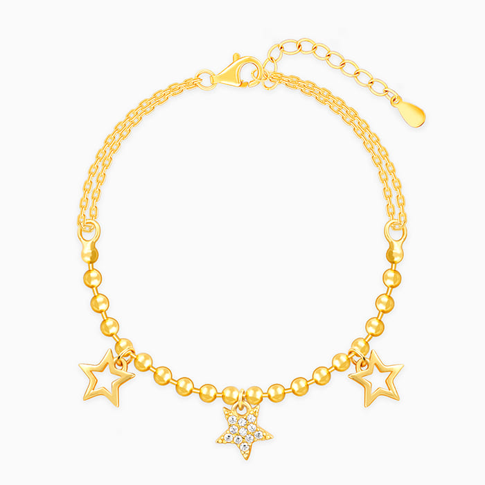 Golden Twinkle Star Bracelet - Image 1