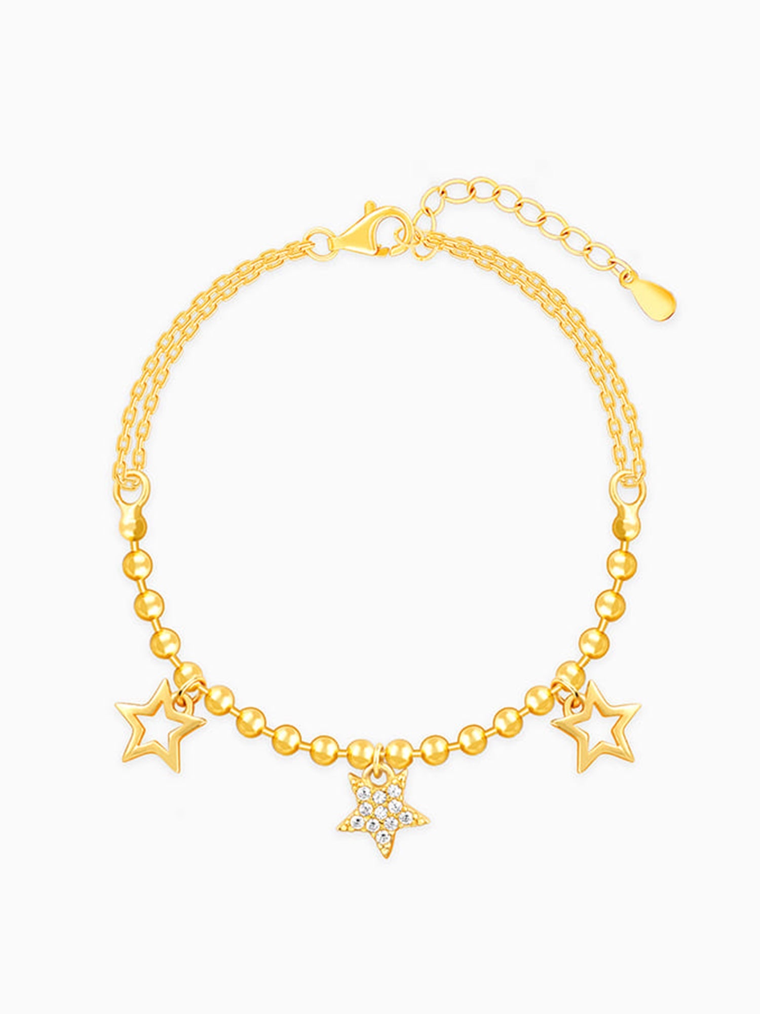 Golden Twinkle Star Bracelet